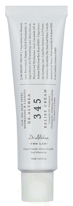 Dr. Althea 345 Relief Cream 50 ml i gruppen HELSE OG SKJØNNHET / Hudpleie / Ansikt / Dagkrem hos TP E-commerce Nordic AB (D35324)