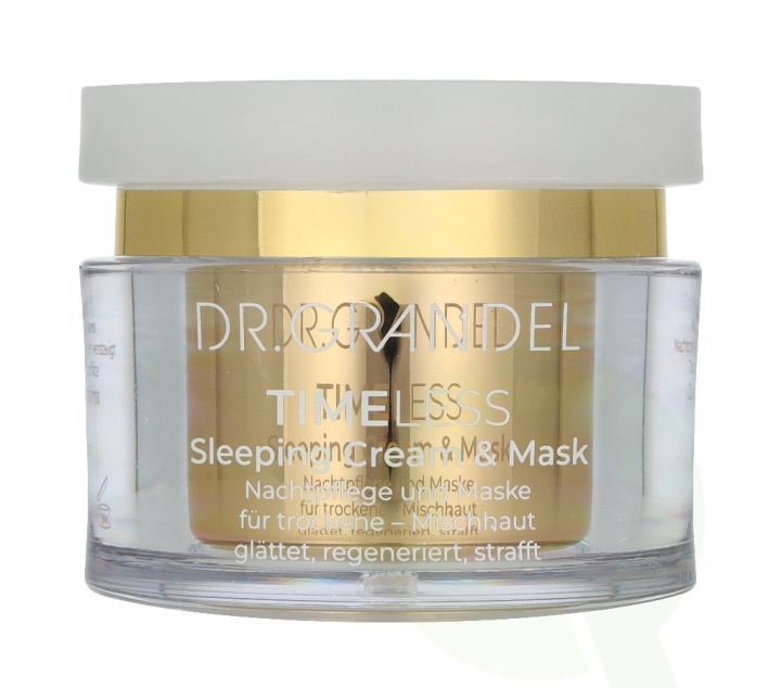 Dr Grandel Dr. Grandel Timeless Sleeping Cream & Mask 50 ml i gruppen HELSE OG SKJØNNHET / Hudpleie / Ansikt / Nattkrem hos TP E-commerce Nordic AB (D35412)
