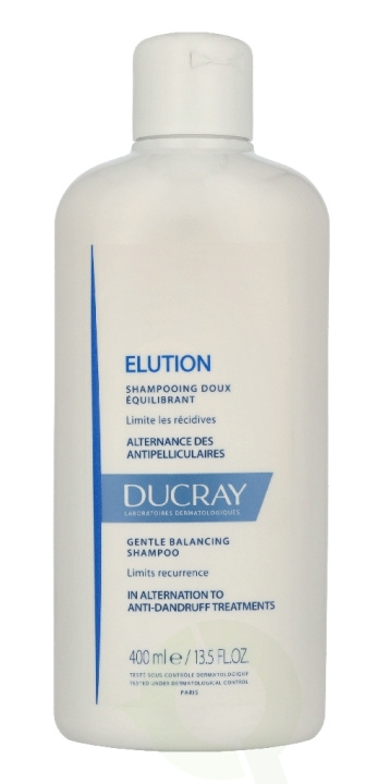 Ducray Elution Gentle Balancing Shampoo 400 ml i gruppen HELSE OG SKJØNNHET / Hår & styling / Hårpleie / Sjampo hos TP E-commerce Nordic AB (D35454)