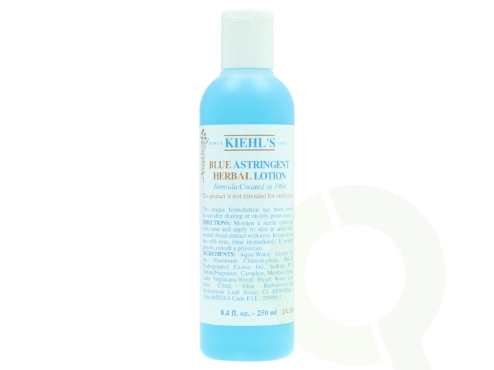Kiehl\'s Blue Astringent Herbal Lotion 250 ml i gruppen HELSE OG SKJØNNHET / Hudpleie / Kroppspleie / Body lotion hos TP E-commerce Nordic AB (D35544)