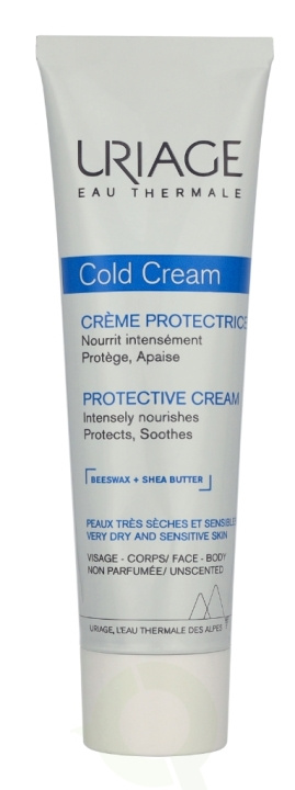 Uriage Cold Cream Protective Cream 100 ml For Very Dry and Sensitive Skin i gruppen HELSE OG SKJØNNHET / Hudpleie / Ansikt / Dagkrem hos TP E-commerce Nordic AB (D35575)