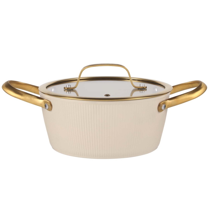 Maku Gryta Maku beige 20 cm 2,4 L i gruppen HJEM, HUS OG HAGE / Kjøkkenutstyr / Gryter og kjeler hos TP E-commerce Nordic AB (D35657)