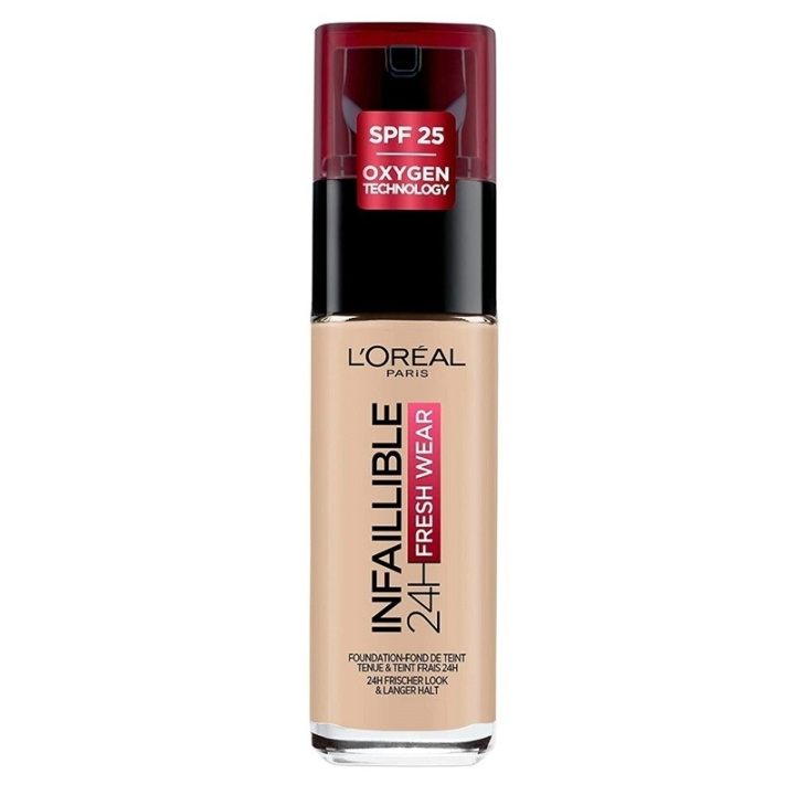 L\'Oreal LOréal Paris Infallible 24H Fresh Wear 130 True Beige 30ml i gruppen HELSE OG SKJØNNHET / Makeup / Makeup ansikt / Foundation hos TP E-commerce Nordic AB (D35693)