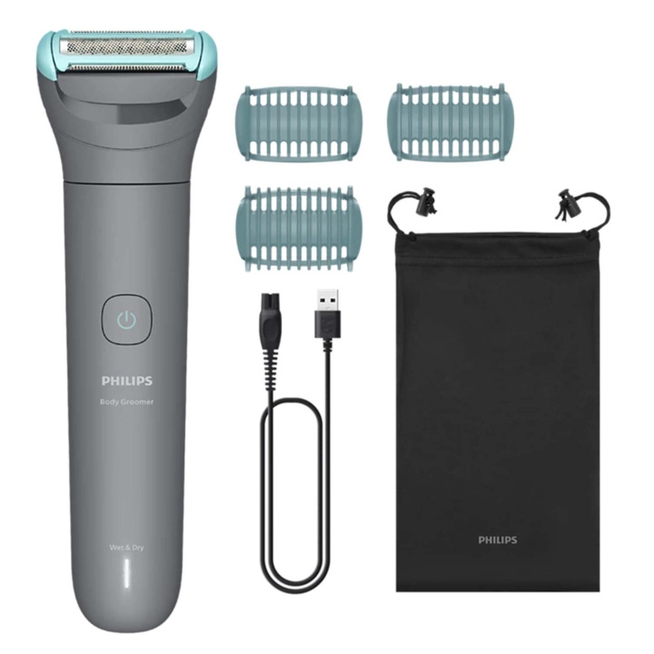 Philips Body Groomer 3000 serien med Triple Protect-raksystem BG3485/15 i gruppen HELSE OG SKJØNNHET / Hår & styling / Barbering og trimming / Hårtrimmere hos TP E-commerce Nordic AB (D35773)