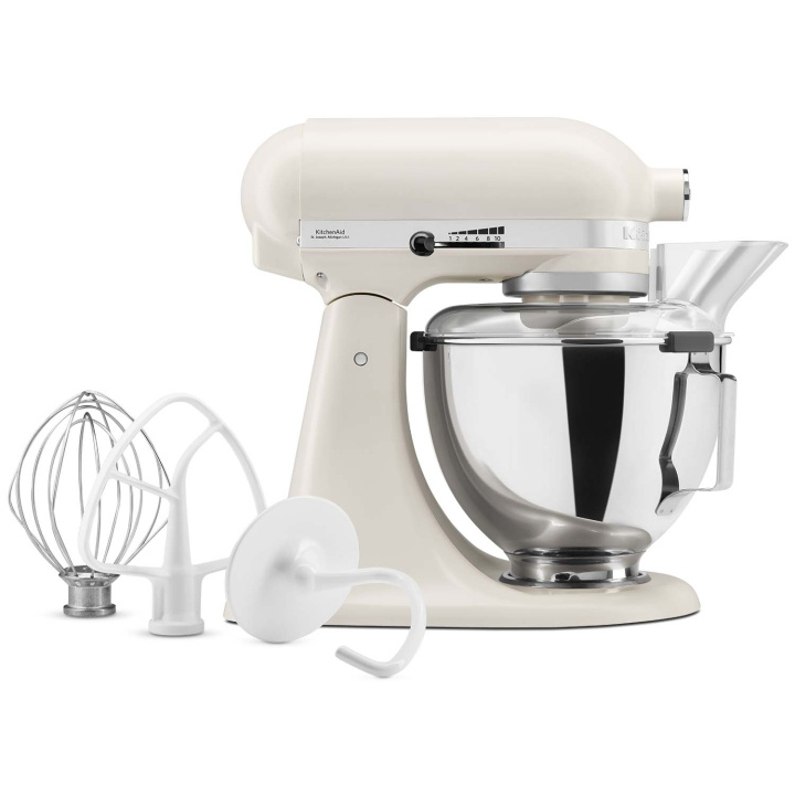 KitchenAid Köksmaskin 4,3L Porcelain white 5KSM95PSEPL i gruppen HJEM, HUS OG HAGE / Husholdningsapparater / Matprosessorer og kjøkkenassistenter / Kjøkkenassistenter og tilbehør hos TP E-commerce Nordic AB (D35814)