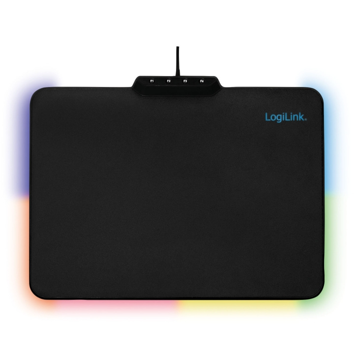 LogiLink Gamingmusmatta RGB 360x270mm Svart i gruppen Datautstyr / GAMING / Musematter hos TP E-commerce Nordic AB (D35819)