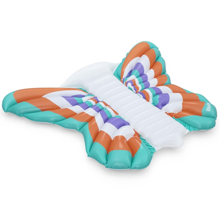 Bestway Poolmadrass Boho Butterfly 1,93 x 1,76 m i gruppen LEKER, BARN OG BABY / Uteleker / Badeleker hos TP E-commerce Nordic AB (D35840)
