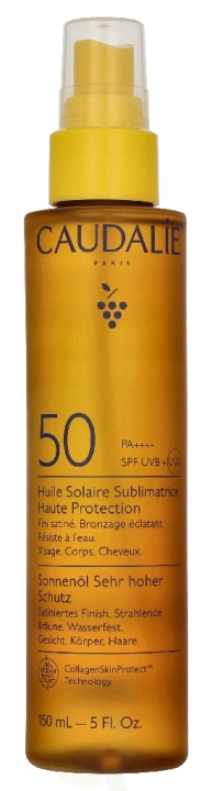 Caudalie Vinosun Protect High Protection Beautifying Sun Oil 150 ml i gruppen HELSE OG SKJØNNHET / Hudpleie / Soling / Solkrem hos TP E-commerce Nordic AB (D35872)
