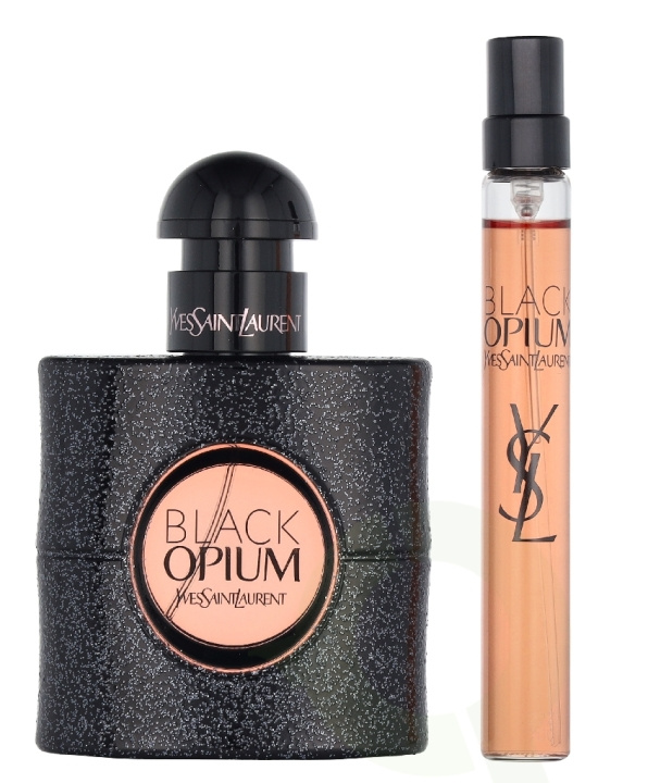 Yves Saint Laurent YSL Black Opium Giftset 40 ml Edp Spray 30ml/ Edp Spray 10ml i gruppen HELSE OG SKJØNNHET / Gavesett / Gavesett for henne hos TP E-commerce Nordic AB (D35904)