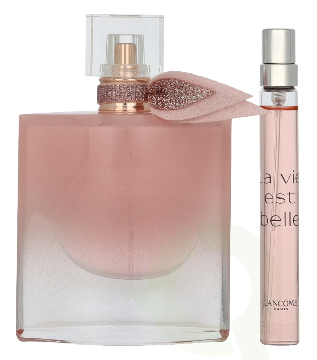 Lancome La Vie Est Belle Vanille Nude Giftset 60 ml Edp Spray 50ml/ Edp Spray 10ml i gruppen HELSE OG SKJØNNHET / Duft og parfyme / Parfyme / Parfyme for henne hos TP E-commerce Nordic AB (D35906)
