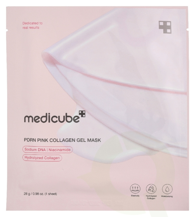 Medicube PDRN Pink Collagen Gel Mask 4 piece 4 sheets i gruppen HELSE OG SKJØNNHET / Hudpleie / Ansikt / Masker hos TP E-commerce Nordic AB (D35911)