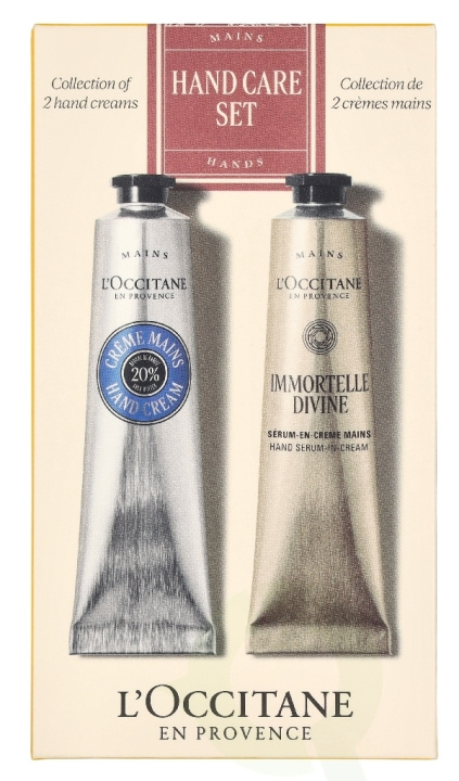 L\'Occitane Hand Care Set 150 ml Hand Cream 75ml/Serum-In-Cream 75ml i gruppen HELSE OG SKJØNNHET / Manikyr/pedikyr / Håndkrem hos TP E-commerce Nordic AB (D35921)