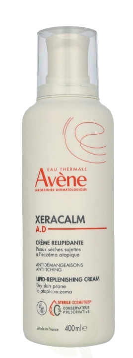 Avene XeraCalm A.D Lipid-Replenishing Cream 400 ml i gruppen HELSE OG SKJØNNHET / Hudpleie / Ansikt / Dagkrem hos TP E-commerce Nordic AB (D35923)