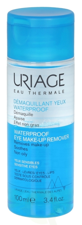 Uriage Waterproof Eye Make-Up Remover 100 ml i gruppen HELSE OG SKJØNNHET / Makeup / Sminkefjerner hos TP E-commerce Nordic AB (D35933)