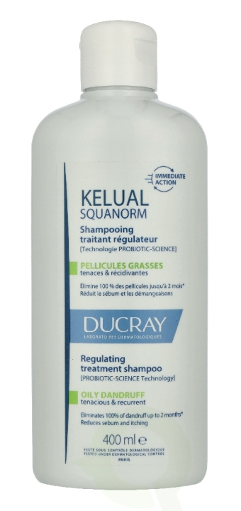 Ducray Kelual Squanorm Shampoo 400 ml i gruppen HELSE OG SKJØNNHET / Hår & styling / Hårpleie / Sjampo hos TP E-commerce Nordic AB (D35955)