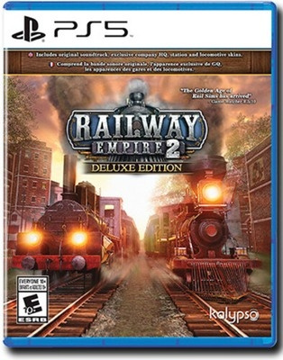 Railway Empire 2 Deluxe Edition (Import) (PS5) i gruppen Elektronikk / TV-spill & tilbehør / Sony PlayStation 5 / Spill hos TP E-commerce Nordic AB (D36091)