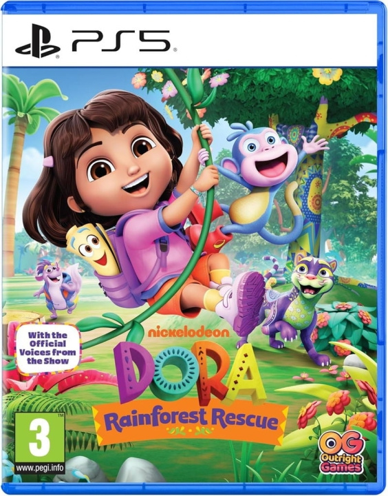Dora: Rainforest Rescue (PS5) i gruppen Elektronikk / TV-spill & tilbehør / Sony PlayStation 5 / Spill hos TP E-commerce Nordic AB (D36129)
