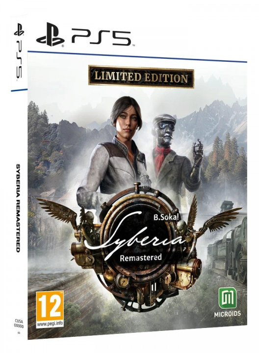 Syberia - Remastered (Limited Edition) (PS5) i gruppen Elektronikk / TV-spill & tilbehør / Sony PlayStation 5 / Spill hos TP E-commerce Nordic AB (D36165)