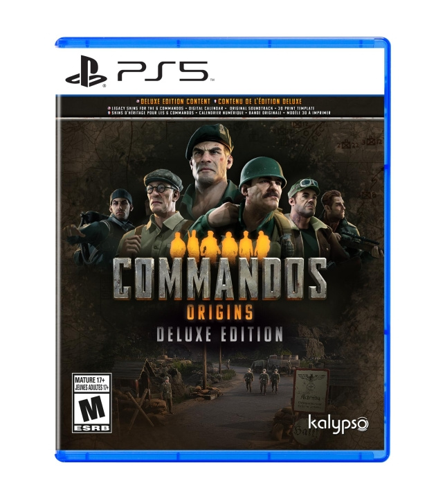 Commandos Origins Deluxe Edition (Import) (PS5) i gruppen Elektronikk / TV-spill & tilbehør / Sony PlayStation 5 / Spill hos TP E-commerce Nordic AB (D36263)