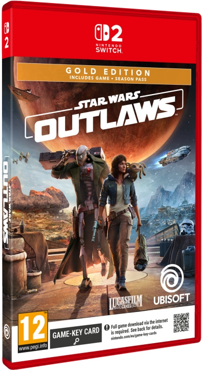 Ubisoft Star Wars Outlaws (Gold Edition) i gruppen Elektronikk / TV-spill & tilbehør / Nintendo Switch 2 / Spel hos TP E-commerce Nordic AB (D36367)