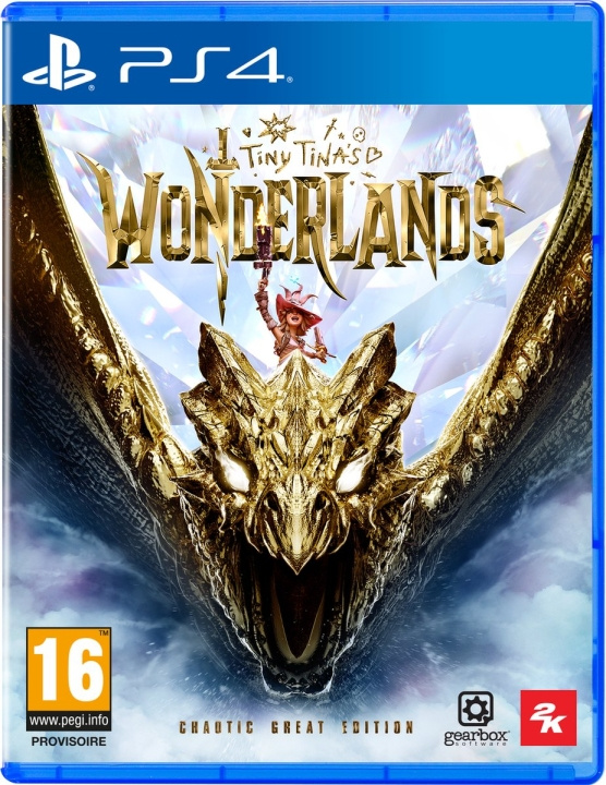 2K Games Tiny Tina\'s Wonderlands: Chaotic Great Edition (FR/NL/Multi in Game) i gruppen Elektronikk / TV-spill & tilbehør / Sony PlayStation 4 / Spill hos TP E-commerce Nordic AB (D36384)