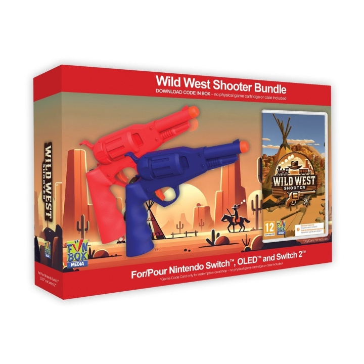 iMP TECH Wild West Shooter Game -Twin Wild West Shooter Revolvers Bundle (CIB) i gruppen Elektronikk / TV-spill & tilbehør / Nintendo Switch 2 / Spel hos TP E-commerce Nordic AB (D36392)