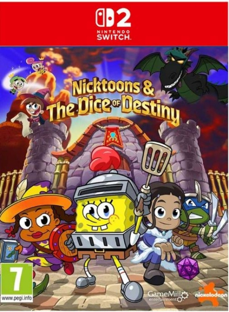 Game Mill Nicktoons And The Dice of Destiny i gruppen Elektronikk / TV-spill & tilbehør / Nintendo Switch 2 / Spel hos TP E-commerce Nordic AB (D36396)