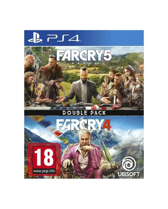 Ubisoft Far Cry 4 + 5 Compilation (DE/Multi in Game) i gruppen Elektronikk / TV-spill & tilbehør / Sony PlayStation 4 / Spill hos TP E-commerce Nordic AB (D36397)