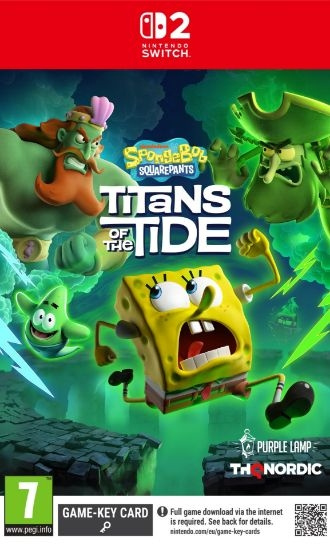 THQ SpongeBob SquarePants: Titans of the Tide i gruppen Elektronikk / TV-spill & tilbehør / Nintendo Switch 2 / Spel hos TP E-commerce Nordic AB (D36430)