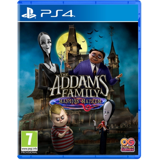 Outright Games The Addams Family: Mansion Mayhem i gruppen Elektronikk / TV-spill & tilbehør / Sony PlayStation 4 / Spill hos TP E-commerce Nordic AB (D36433)