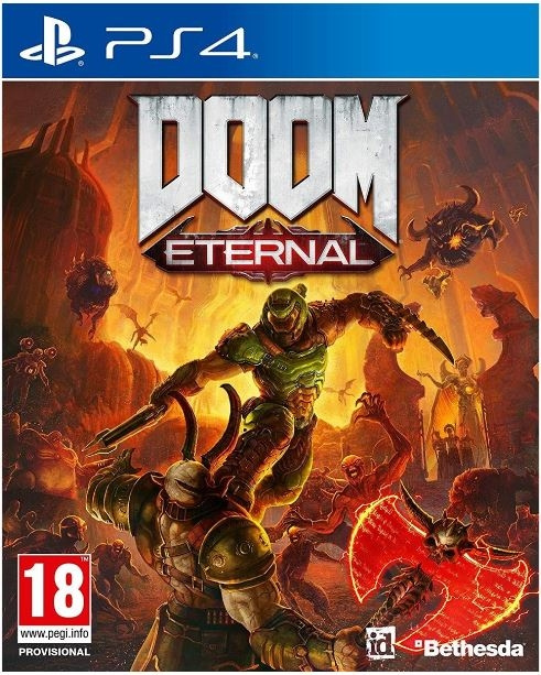 Limited Run DOOM Eternal i gruppen Elektronikk / TV-spill & tilbehør / Sony PlayStation 4 / Spill hos TP E-commerce Nordic AB (D36445)