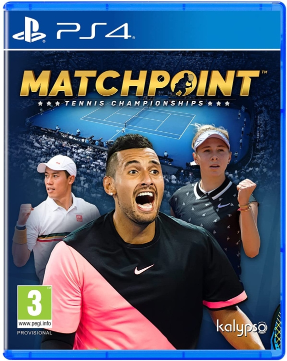 Kalypso Matchpoint: Tennis Championships - Legends Edition i gruppen Elektronikk / TV-spill & tilbehør / Sony PlayStation 4 / Spill hos TP E-commerce Nordic AB (D36481)