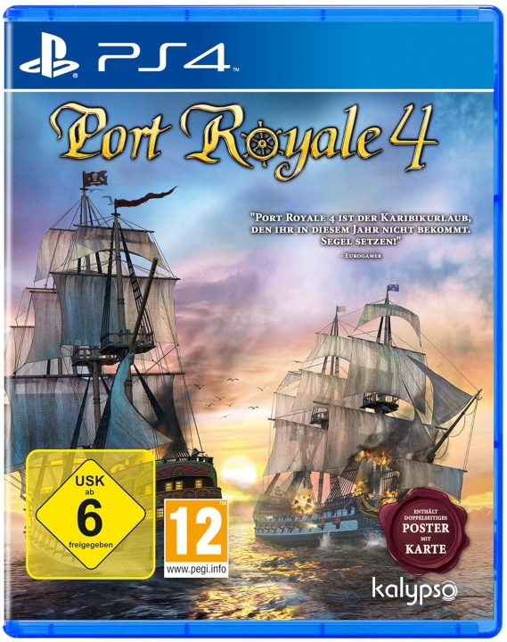 Kalypso Port Royale 4 (DE/Multi in Game) i gruppen Elektronikk / TV-spill & tilbehør / Sony PlayStation 4 / Spill hos TP E-commerce Nordic AB (D36484)