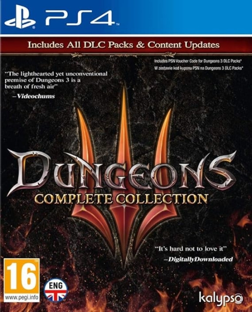 Kalypso Dungeons 3 Complete Collection (DE/Multi in Game) i gruppen Elektronikk / TV-spill & tilbehør / Sony PlayStation 4 / Spill hos TP E-commerce Nordic AB (D36485)