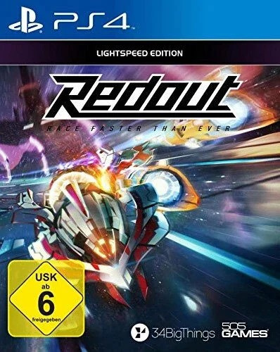 505 Games Redout: Lightspeed Edition (DE/Multi in Game) i gruppen Elektronikk / TV-spill & tilbehør / Sony PlayStation 4 / Spill hos TP E-commerce Nordic AB (D36501)
