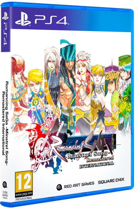 Square Enix Romancing SaGa -Minstrel Song- Remastered International i gruppen Elektronikk / TV-spill & tilbehør / Sony PlayStation 4 / Spill hos TP E-commerce Nordic AB (D36523)