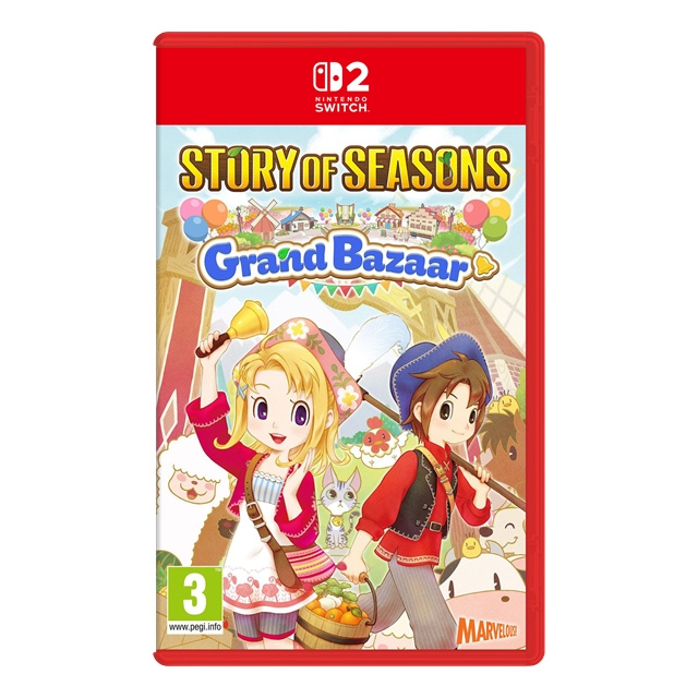 Marvelous Story of Seasons: Grand Bazaar i gruppen Elektronikk / TV-spill & tilbehør / Nintendo Switch 2 / Spel hos TP E-commerce Nordic AB (D36539)
