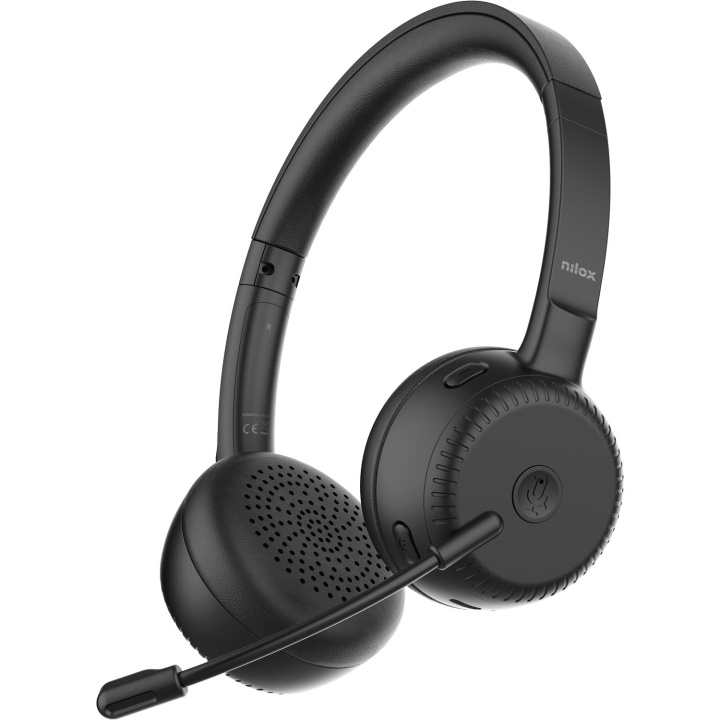 Nilox Trådlöst headset inkl. USB-C/USB-A Dongel i gruppen Datautstyr / Datamaskin Tilbehør / Headset hos TP E-commerce Nordic AB (D36548)