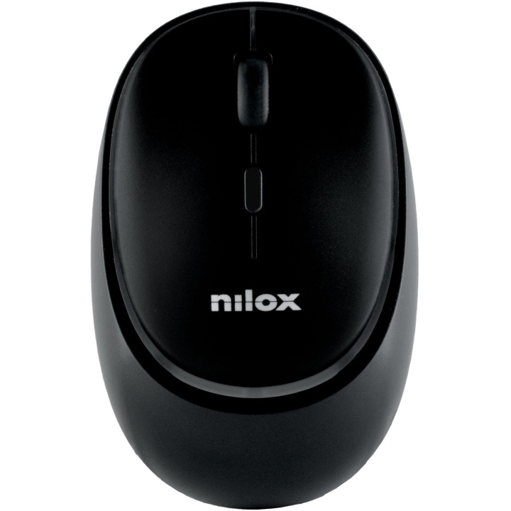 Nilox Trådlös mus Dual Mode (BT + 2,4 GHz) Silent Uppladdningsbar Svart i gruppen Datautstyr / Mus & Tastatur / Mus hos TP E-commerce Nordic AB (D36553)