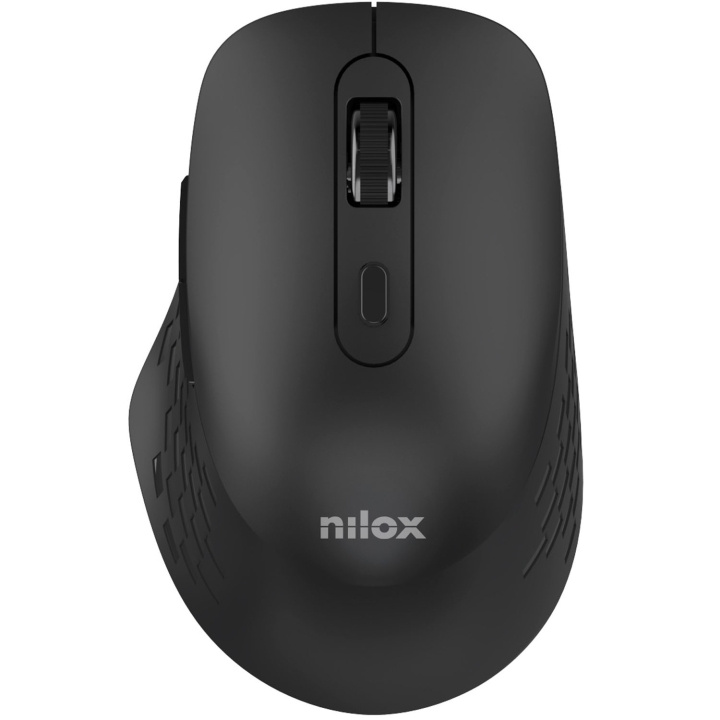 Nilox Trådlös mus Dual Mode (BT + 2,4 GHz) Silent Svart i gruppen Datautstyr / Mus & Tastatur / Mus hos TP E-commerce Nordic AB (D36557)
