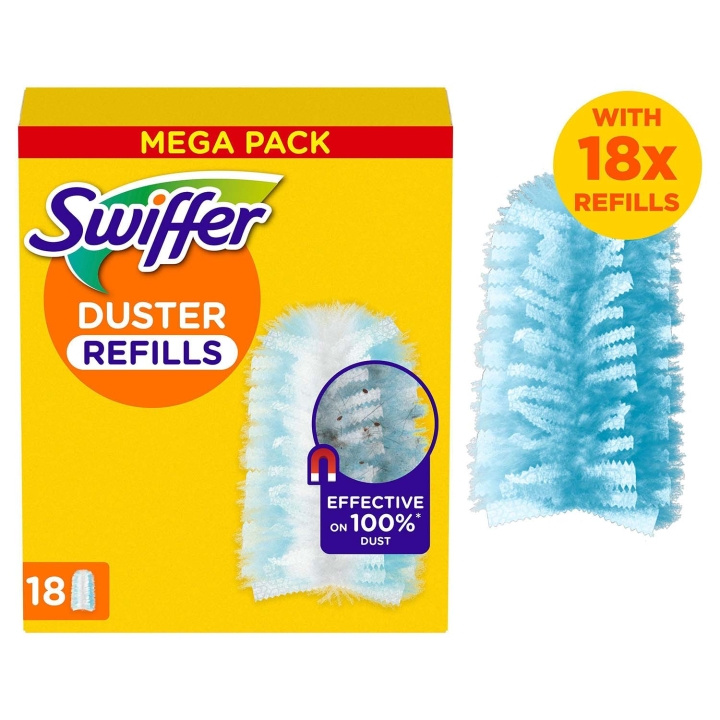 Swiffer Dammvippa refiller 18st i gruppen HJEM, HUS OG HAGE / Rengjøringsprodukter / Vaskerom hos TP E-commerce Nordic AB (D36583)