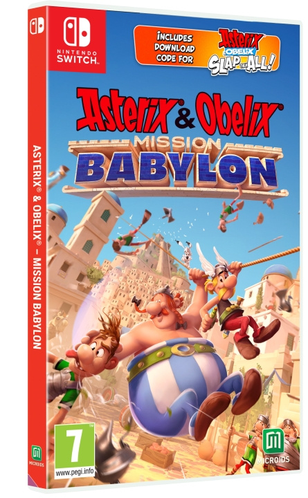 Asterix and Obelix - Mission Babylon (Switch) i gruppen Elektronikk / TV-spill & tilbehør / Nintendo Switch / Spel hos TP E-commerce Nordic AB (D36609)