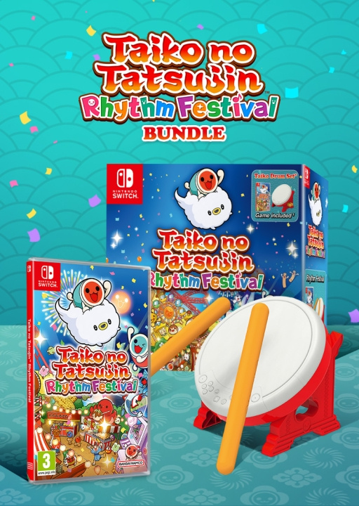 Taiko no Tatsujin: Rhythm Festival (Collector\'s Edition) (Switch) i gruppen Elektronikk / TV-spill & tilbehør / Nintendo Switch / Spel hos TP E-commerce Nordic AB (D36613)