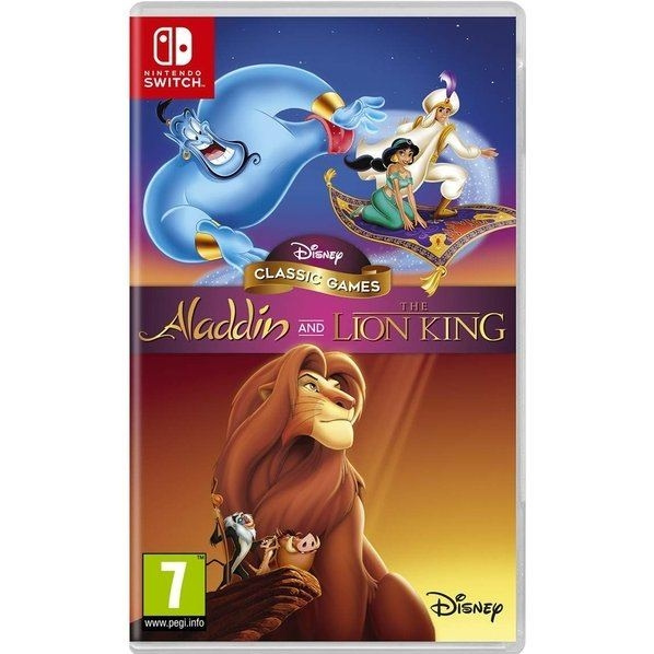 Disney Classic Games: Aladdin and the Lion King (Switch) i gruppen Elektronikk / TV-spill & tilbehør / Nintendo Switch / Spel hos TP E-commerce Nordic AB (D36614)