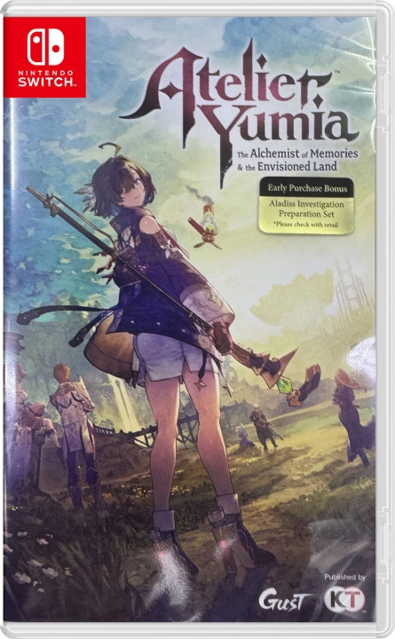 Atelier Yumia: The Alchemist of Memories & the Envisioned Land (Import) (Switch) i gruppen Elektronikk / TV-spill & tilbehør / Nintendo Switch / Spel hos TP E-commerce Nordic AB (D36641)