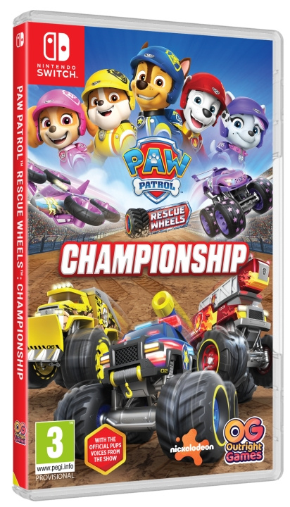 PAW Patrol Rescue Wheels: Championship (Switch) i gruppen Elektronikk / TV-spill & tilbehør / Nintendo Switch / Spel hos TP E-commerce Nordic AB (D36646)