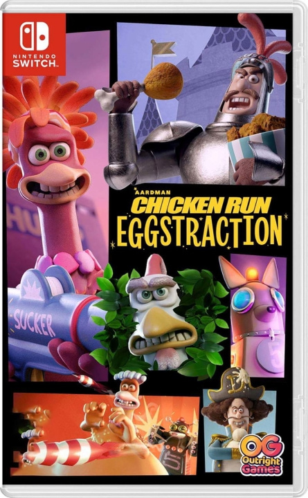 Chicken Run: Eggstraction (Switch) i gruppen Elektronikk / TV-spill & tilbehør / Nintendo Switch / Spel hos TP E-commerce Nordic AB (D36657)