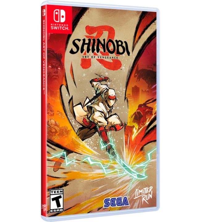 Shinobi Art of Vengeance (Limited Run) (Import) (Switch) i gruppen Elektronikk / TV-spill & tilbehør / Nintendo Switch / Spel hos TP E-commerce Nordic AB (D36658)