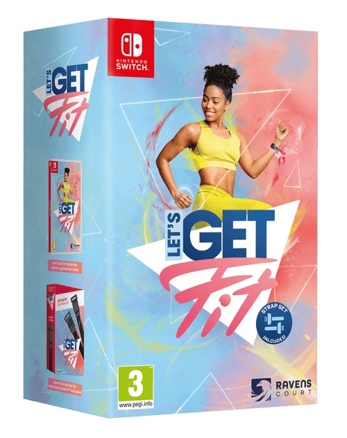 Let\'s Get Fit Includes Joy Con Straps (Switch) i gruppen Elektronikk / TV-spill & tilbehør / Nintendo Switch / Spel hos TP E-commerce Nordic AB (D36681)