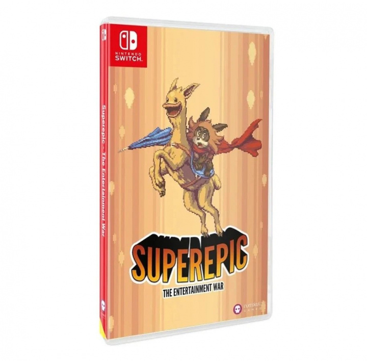 SuperEpic: The Entertainment War (Special Limited Edition) (Switch) i gruppen Elektronikk / TV-spill & tilbehør / Nintendo Switch / Spel hos TP E-commerce Nordic AB (D36717)